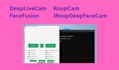 install deeplivecam, iroopdeepfacecam, facefusion for face swap