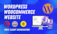 design ecommerce website with wordpress woocommerce