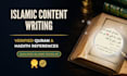 write islamic articles with verified quran and hadith references