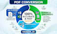 type or convert pdf to word, pdf to excel, images to word or excel