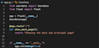 create, fix, update website, api with python, flask