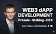 build web3 dapp, presale, staking, and dex for web3 projects on evm or solana