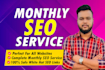 provide complete monthly SEO service with high quality white hat backlinks