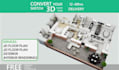 model your floorplan into 3d by sketchup