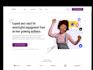 be your frontend developer react js, vue js, and tailwind CSS