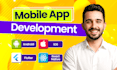 do mobile app development android ios app, building mobile app flutter developer