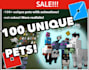 send you 100 unique roblox pets with animations quick sale