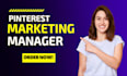 be your pinterest marketing manager and SEO expert