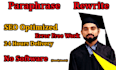 provide professional manual content rewriting and paraphrasing services