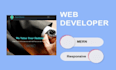 build responsive interactive websites using react js