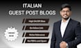 publish italian guest post on high da italian sites with do follow backlinks