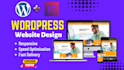 design responsive wordpress website by elementor pro