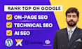 do technical onpage ai SEO, GEO, aeo for wordpress, wix, godaddy, squarespace