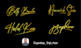 design premium and luxury signature logo