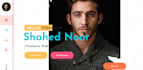 design a portfolio or about me page for your website
