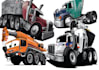 make automotive illustration cartoon graphic truck