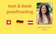 proofread, edit and rewrite your german text