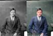 colorize black and white photo