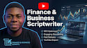create highretention finance and business youtube scripts
