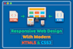 do frontend web development with HTML, CSS, javascript