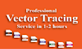grant awesome service for vector tracing in 2 hrs