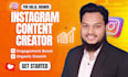 be your muslim instagram content creator and growth manager