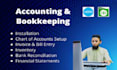do accounting and bookkeeping using quickbooks and xero
