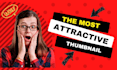 design a professional unique classy youtube video thumbnail