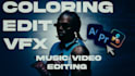 professionally edit your vfx music video editing