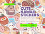 design a cute kawaii sticker pack or custom chibi mascot