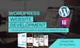 do wordpress website design and development with elementor