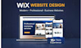design a modern wix website for your business
