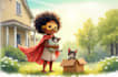 illustrate children book with ai in your preferred style