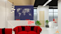 create office interior design and commercial interior space