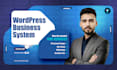 build a wordpress website as a business system