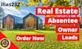 provide you real estate absentee owner leads