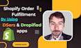 fulfill shopify orders by using  dsers and dropified apps
