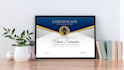 create a professional degree, diploma or award certificate design