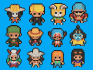 draw chibi character pixel art