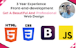 design html CSS bootstrap, javascript,php project