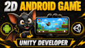 develop a hyper casual 2d android game in unity with c sharp