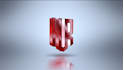 create a 3d rotating logo gif animation spin loop