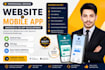 convert website to app, android and ios webview app