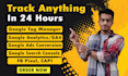 setup google analytics,ga4,gtm,events,goal,ads conversion,search console