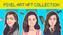 create unique nft pixel art that you can sell