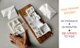 3d print and ship a custom architectural scale model
