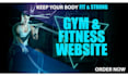 create a personal trainer website for gym workout
