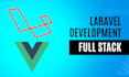 work on your laravel or php project with vuejs and tailwind