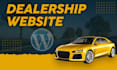 create boat, car dealership website