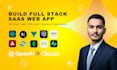 build rebuild or fix full stack front end back end custom web applications